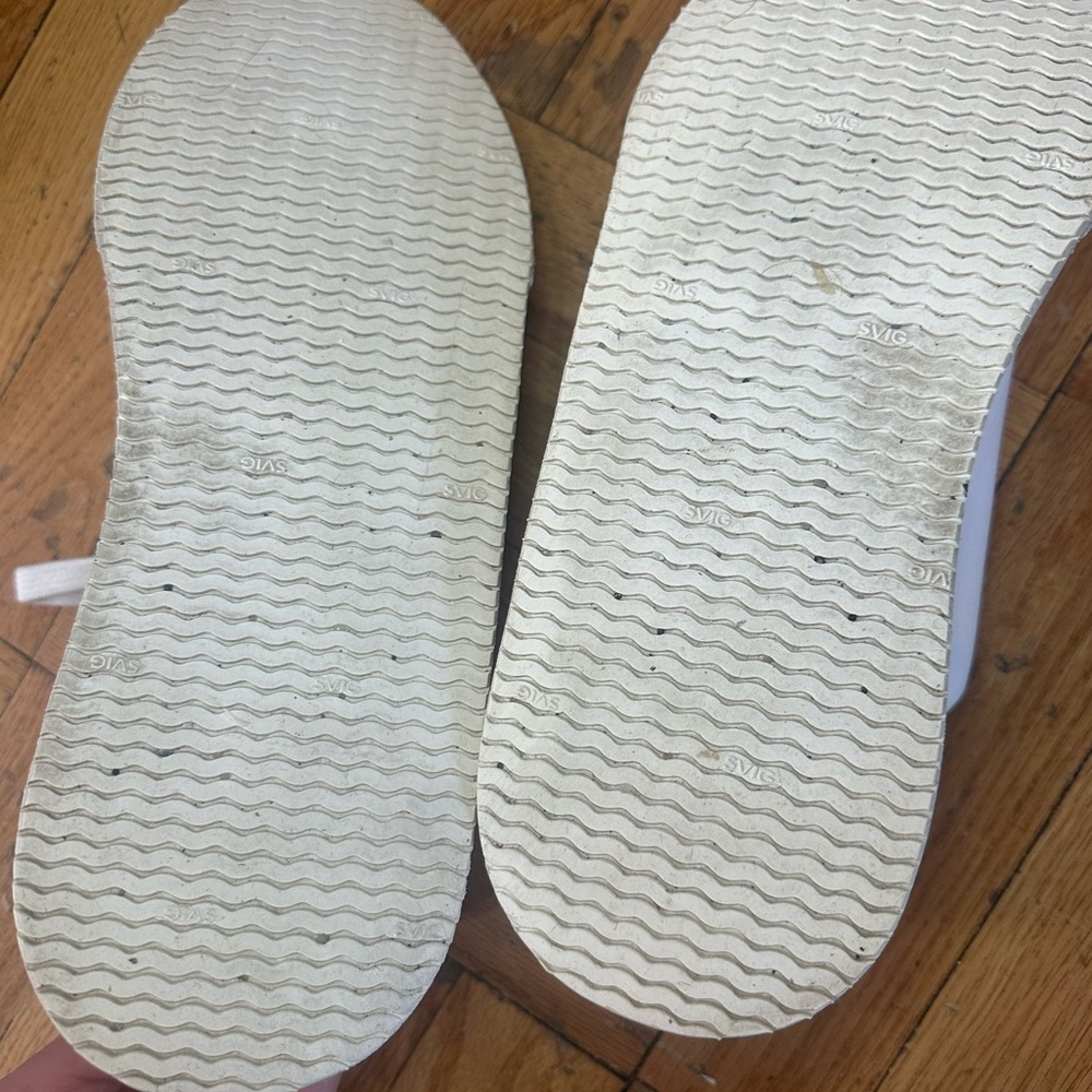 SOLD! Prada leather platform sneakers White 40 - Picture 11 of 13